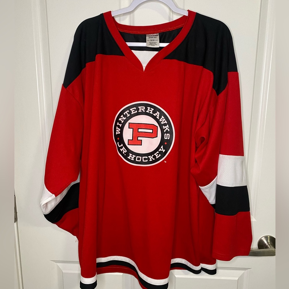 Vintage Winterhawks Junior Hockey Jersey XL